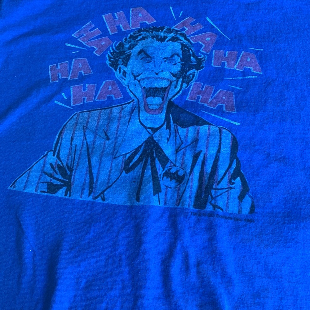 Vintage 1984 DC Comics Batman Laughing Joker